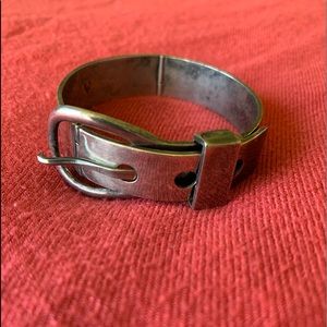 Antique SS Belt buckle bracelet